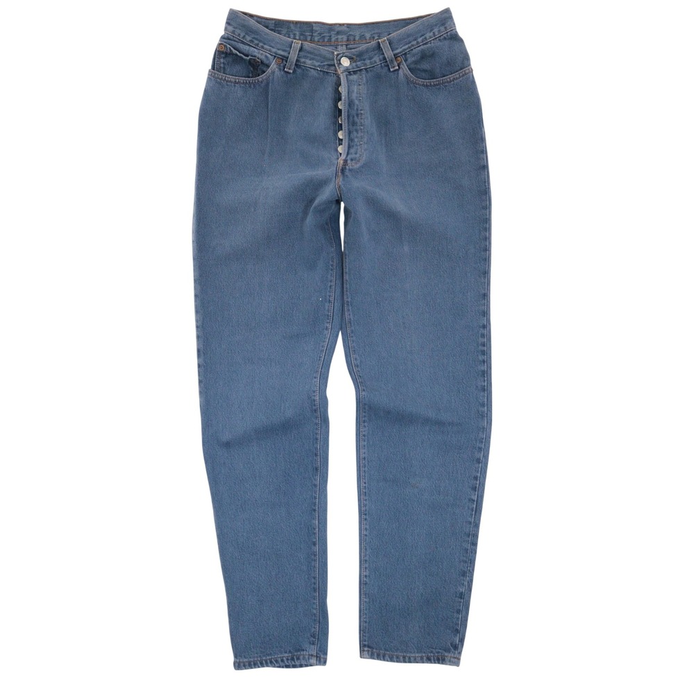VTG Levis 501XX Jeans High Rise Mom Blue Button Fly Women 13M USA 30x32